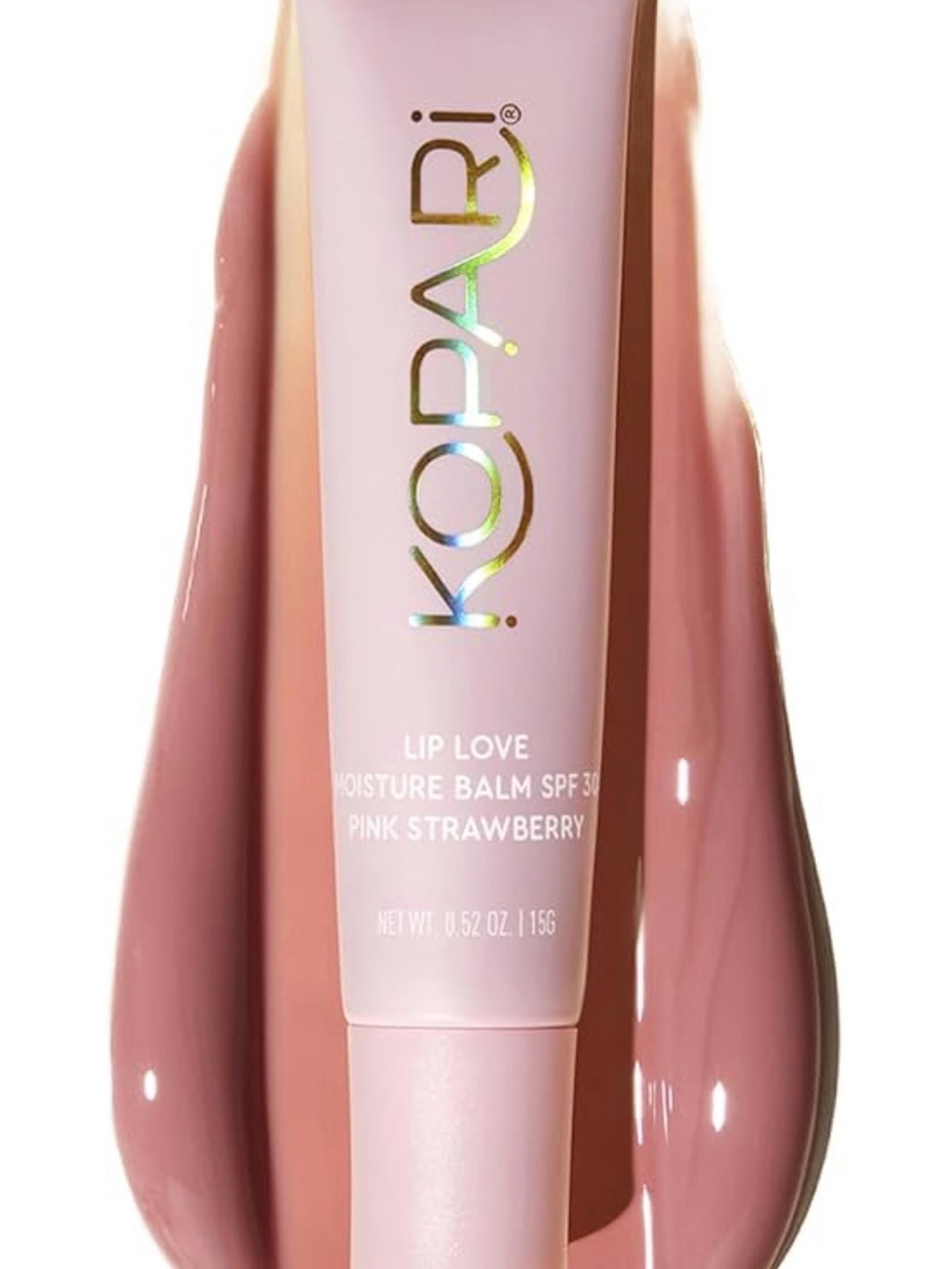 NEW Kopari Lip Love Moisture Balm SPF 30 – Pink Strawberry 0.52 oz